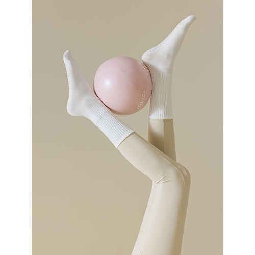 YOGA瑜珈襪女中筒專業防滑純色簡約搭配鯊魚褲室內普拉提運動襪 YOGA瑜珈襪女中筒專業防滑純色簡約搭配鯊魚褲室內普拉提運動襪