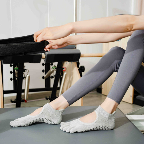 夏季新品TOESOX平替款漸變色紥染運動點膠防滑襪瑜珈襪露背五指襪 夏季新品TOESOX平替款漸變色紥染運動點膠防滑襪瑜珈襪露背五指襪