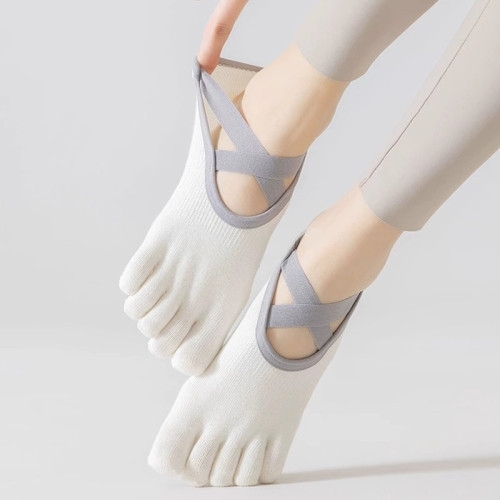 瑜珈襪子防滑專業女五指襪健身地板襪成人舞蹈防滑襪普拉提襪子 瑜珈襪子防滑專業女五指襪健身地板襪成人舞蹈防滑襪普拉提襪子