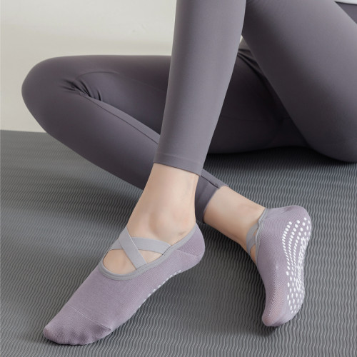 專業瑜珈襪子女士純棉不起球防滑普拉提初學者室內運動健身舞蹈襪 專業瑜珈襪子女士純棉不起球防滑普拉提初學者室內運動健身舞蹈襪