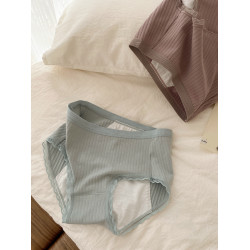 舒適生理內褲女士純棉檔大姨媽衛生褲經期防側漏抗菌