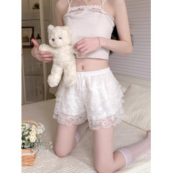 安全褲女防走光春秋蕾絲蓬蓬裙南瓜褲夏季可外穿短褲不卷邊打底褲