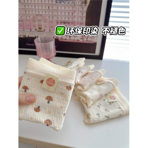 6條A類棉5A抗菌內褲女生純棉中腰大碼無痕全棉襠2025新款少女三角 6條A類棉5A抗菌內褲女生純棉中腰大碼無痕全棉襠2025新款少女三角