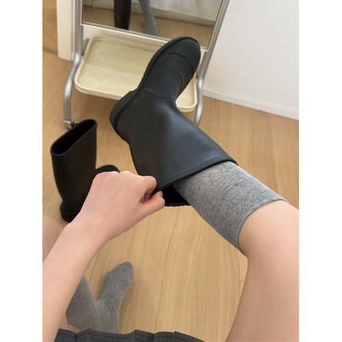 灰色小腿襪棉襪長筒襪miu裡miu氣襪子秋冬款長襪子及膝高筒春秋棉 灰色小腿襪棉襪長筒襪miu裡miu氣襪子秋冬款長襪子及膝高筒春秋棉