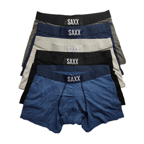 歐美外單SAXX氨綸粘纖抑臭速乾帶內網男士款平角內底褲頭兩件 歐美外單SAXX氨綸粘纖抑臭速乾帶內網男士款平角內底褲頭兩件