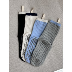 祖兒兔兔學院風防滑地板襪