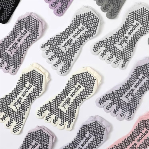 瑜珈襪子防滑專業女五指襪室內地板襪成人瑜珈防滑襪普拉提襪子 瑜珈襪子防滑專業女五指襪室內地板襪成人瑜珈防滑襪普拉提襪子