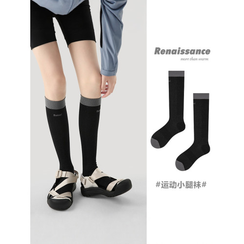 Renaissance壓力運動小腿襪子女春夏跑步透氣吸汗戶外健身徒步襪 Renaissance壓力運動小腿襪子女春夏跑步透氣吸汗戶外健身徒步襪