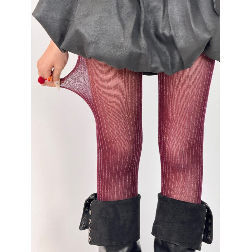 BON 復古亮絲竪紋連褲襪小衆純欲風亮晶晶防勾絲辣妹打底襪女 BON 復古亮絲竪紋連褲襪小衆純欲風亮晶晶防勾絲辣妹打底襪女