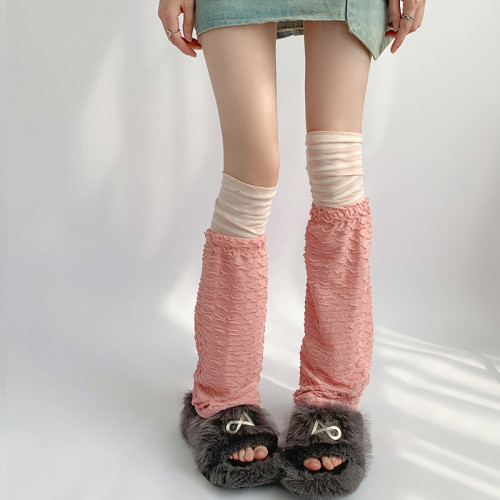 夜間教習室襪套女款春秋過膝長筒襪日系jk黑白條紋腿套高筒堆堆襪 夜間教習室襪套女款春秋過膝長筒襪日系jk黑白條紋腿套高筒堆堆襪