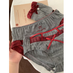 軟絨紅結~紅色本命年內褲女款純棉2025新款女士7a級抗菌三角褲