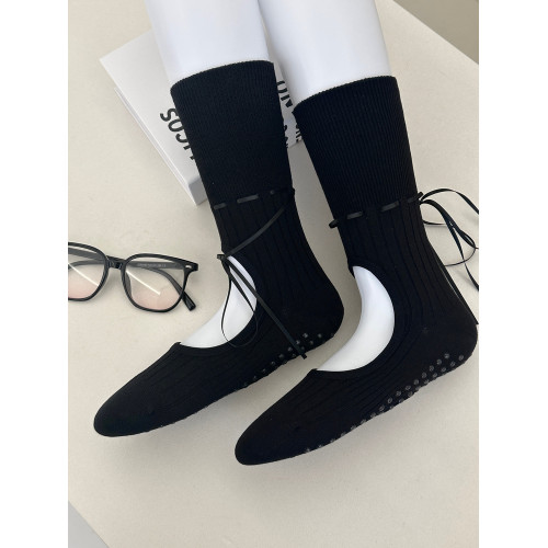 ZUERS  露背絲帶普拉提防滑襪