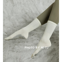 新品長筒瑜珈襪子專業防滑分趾襪普拉提五指襪中筒專業運動襪健身