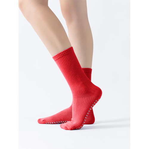 壓力瑜珈襪子防滑專業女夏季中筒地板襪普拉提專用襪子健身舞蹈襪 壓力瑜珈襪子防滑專業女夏季中筒地板襪普拉提專用襪子健身舞蹈襪