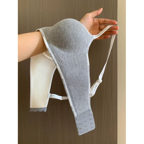 螺紋無痕內衣女聚攏小胸顯大圓圓杯無鋼圈軟支撐防下垂收副乳文胸 螺紋無痕內衣女聚攏小胸顯大圓圓杯無鋼圈軟支撐防下垂收副乳文胸