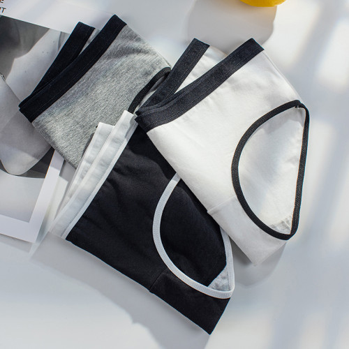 內褲女士純棉全棉襠舒適新款運動無痕日系少女生簡約透氣三角短褲 內褲女士純棉全棉襠舒適新款運動無痕日系少女生簡約透氣三角短褲