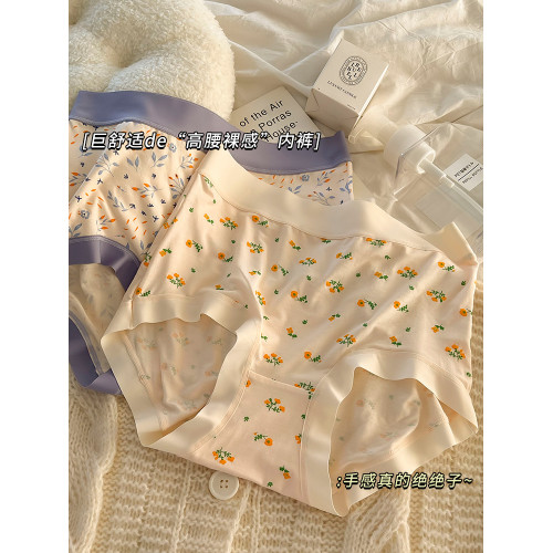 莫代爾內褲女士無痕高腰女生透氣裸感少女高彈大碼200斤胖mm短褲 莫代爾內褲女士無痕高腰女生透氣裸感少女高彈大碼200斤胖mm短褲