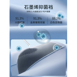 貓人冰絲男士內褲男生夏季無痕運動透氣短褲頭四角底褲衩抗菌平角