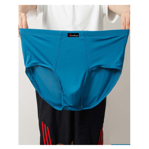 2-4條 夏薄內褲男冰絲三角底褲冰爽無痕加大碼透氣速乾短褲衩褲頭 2-4條 夏薄內褲男冰絲三角底褲冰爽無痕加大碼透氣速乾短褲衩褲頭