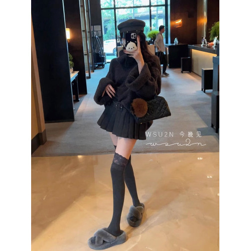 純欲長筒襪女性感美腿拼接過膝jk蕾絲襪洛麗塔襪子網紅白色堆堆襪 純欲長筒襪女性感美腿拼接過膝jk蕾絲襪洛麗塔襪子網紅白色堆堆襪