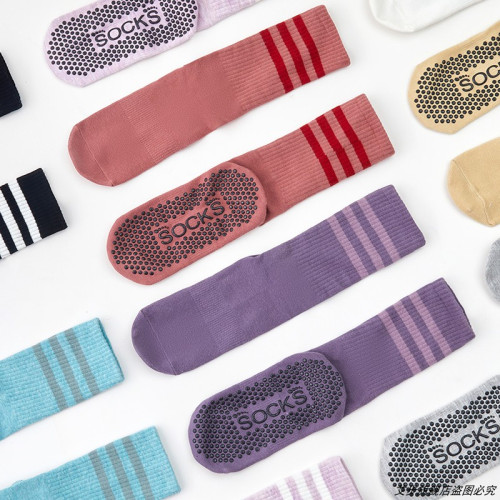 2025新款秋中長筒瑜珈襪子防滑專業女普拉提訓練專用室內運動健身 2025新款秋中長筒瑜珈襪子防滑專業女普拉提訓練專用室內運動健身