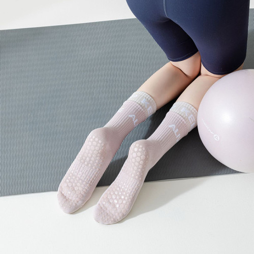 蘇派淘搭配鯊魚褲中筒瑜珈襪高筒運動襪長襪普拉提防滑襪子健身襪 蘇派淘搭配鯊魚褲中筒瑜珈襪高筒運動襪長襪普拉提防滑襪子健身襪