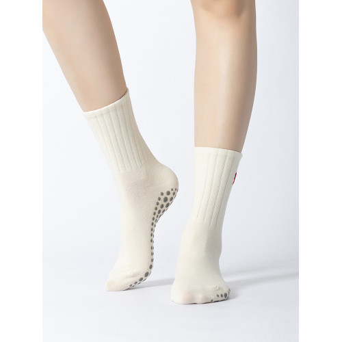 普拉提專業女防滑襪蝴蝶結中筒瑜珈襪子不分指室內專用運動健身襪 普拉提專業女防滑襪蝴蝶結中筒瑜珈襪子不分指室內專用運動健身襪