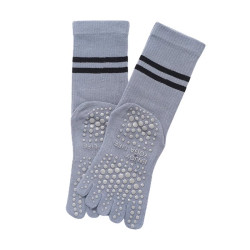 高級分碼專業防滑瑜珈襪子女中筒分趾五指襪普拉提健身運動專用襪