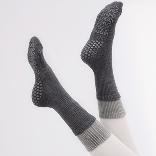 瑜珈襪子防滑專業女中筒室內瑜珈防滑襪健身地板襪成人普拉提襪子