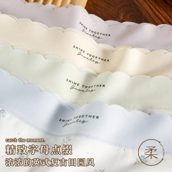 80-160斤5條盒裝7A田園風碎花內褲女中腰包臀柔軟底褲WL87009