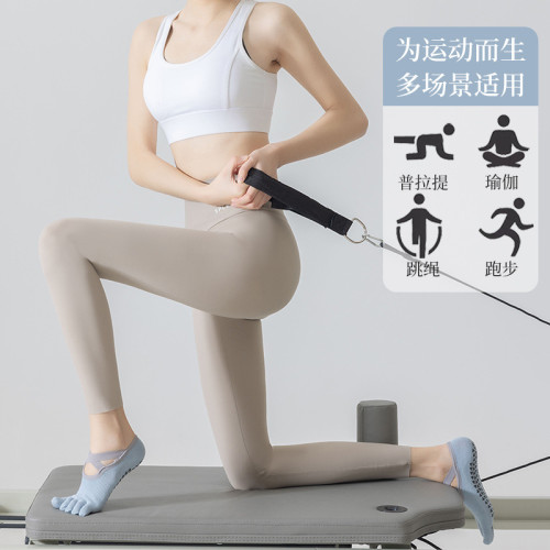 五指瑜珈襪防滑交叉綁帶襪普拉提運動健身分趾襪室內夏季 五指瑜珈襪防滑交叉綁帶襪普拉提運動健身分趾襪室內夏季