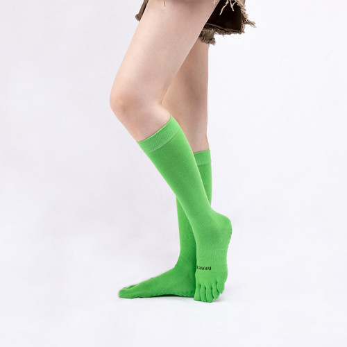 瑜珈五指襪子女中筒四季純棉日韓漏腳趾腳底點矽膠防滑顆粒分趾襪 瑜珈五指襪子女中筒四季純棉日韓漏腳趾腳底點矽膠防滑顆粒分趾襪