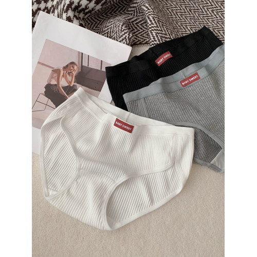 輕氧slay~女生簡約全棉三角褲高叉內褲女士純棉7a級抗菌2025新款