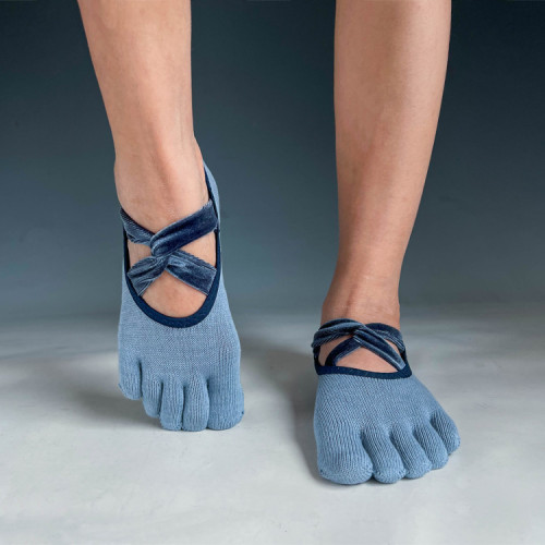 Yusox25年新款初學者蝴蝶帶五指襪防滑瑜珈襪絲絨帶女襪耐磨耐穿 Yusox25年新款初學者蝴蝶帶五指襪防滑瑜珈襪絲絨帶女襪耐磨耐穿
