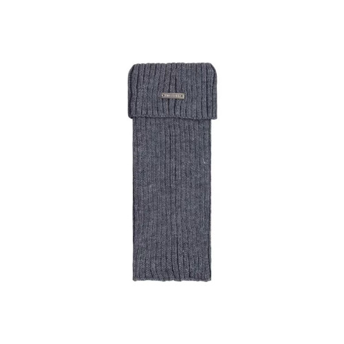 十七家y2k銀標時尚百搭純色堆堆毛線襪套運動瑜珈保暖腿套女