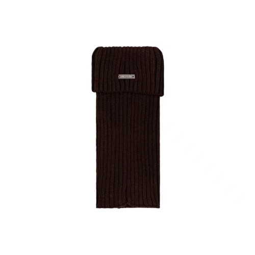 十七家y2k銀標時尚百搭純色堆堆毛線襪套運動瑜珈保暖腿套女