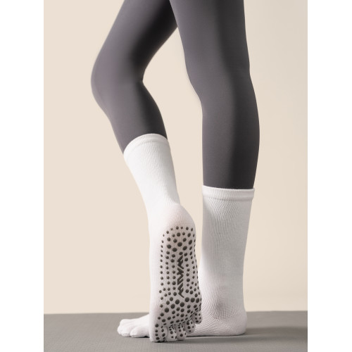 分尺碼抗起球專業防滑襪女普拉提襪瑜珈襪子健身運動分趾五指襪 分尺碼抗起球專業防滑襪女普拉提襪瑜珈襪子健身運動分趾五指襪