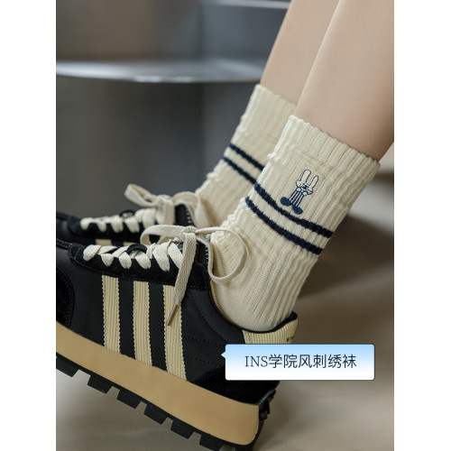 兔子襪子女中筒襪夏薄款棉襪ins潮韓版日系卡通運動春秋長堆堆襪 兔子襪子女中筒襪夏薄款棉襪ins潮韓版日系卡通運動春秋長堆堆襪