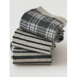 襪子男士棉襪中筒襪透氣吸汗防臭春秋冬季ins潮男生純色運動長襪