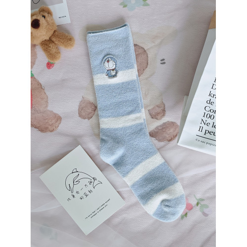 日系可愛卡通軟綿綿情侶保暖襪毛毛襪柔軟不勒小腿睡眠襪秋冬新品 日系可愛卡通軟綿綿情侶保暖襪毛毛襪柔軟不勒小腿睡眠襪秋冬新品