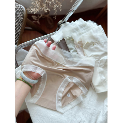純色60S超薄莫代爾無痕裸感面膜舒適內褲女士中腰女生純棉加長襠 純色60S超薄莫代爾無痕裸感面膜舒適內褲女士中腰女生純棉加長襠
