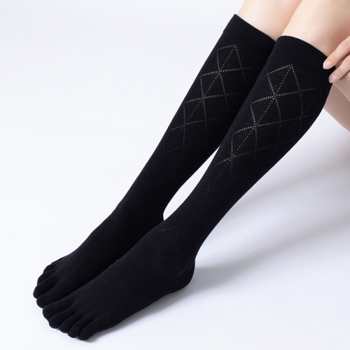 瑜珈襪子防滑專業女五指襪普拉提襪子地板襪成人長筒瑜珈防滑襪