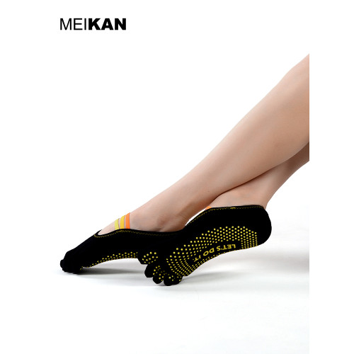 MEIKAN美看瑜珈襪防滑襪專業女五指襪運動普拉提襪子分指襪地板襪 MEIKAN美看瑜珈襪防滑襪專業女五指襪運動普拉提襪子分指襪地板襪