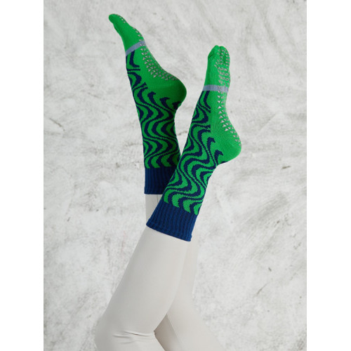 健身普拉提五指襪長筒瑜珈襪防滑中筒專業分指運動襪子女點膠 健身普拉提五指襪長筒瑜珈襪防滑中筒專業分指運動襪子女點膠