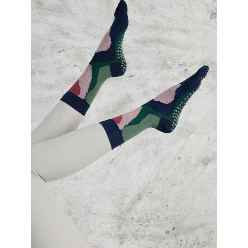 健身普拉提五指襪長筒瑜珈襪防滑中筒專業分指運動襪子女點膠 健身普拉提五指襪長筒瑜珈襪防滑中筒專業分指運動襪子女點膠