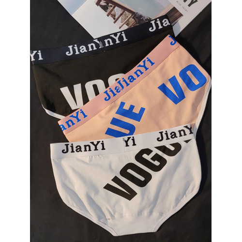 3條女士內褲女平角褲純棉透氣中性內褲少女運動寬邊收腹潮 3條女士內褲女平角褲純棉透氣中性內褲少女運動寬邊收腹潮