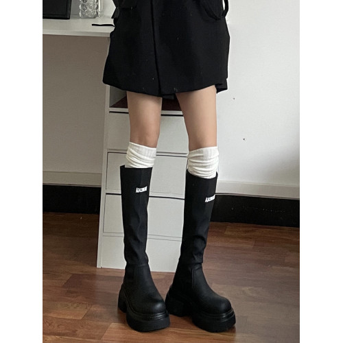 吾等是貓 粗條過膝襪雙針棉質不掉筒長筒襪秋冬搭靴子堆堆襪高筒 吾等是貓 粗條過膝襪雙針棉質不掉筒長筒襪秋冬搭靴子堆堆襪高筒