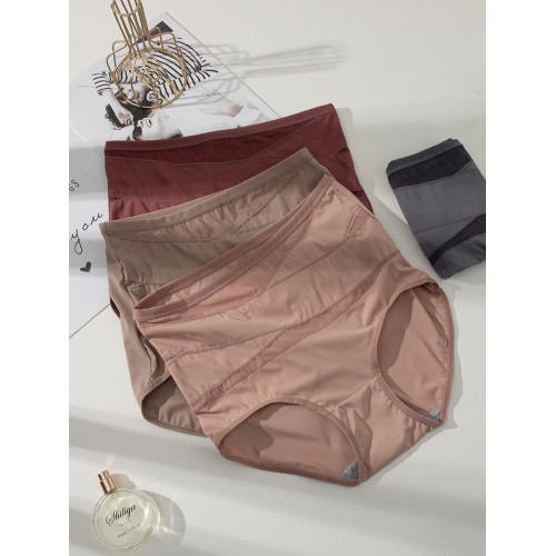 大碼收腹內褲女高腰提臀強力收小肚子薄款束腰無痕透氣塑身三角褲 大碼收腹內褲女高腰提臀強力收小肚子薄款束腰無痕透氣塑身三角褲