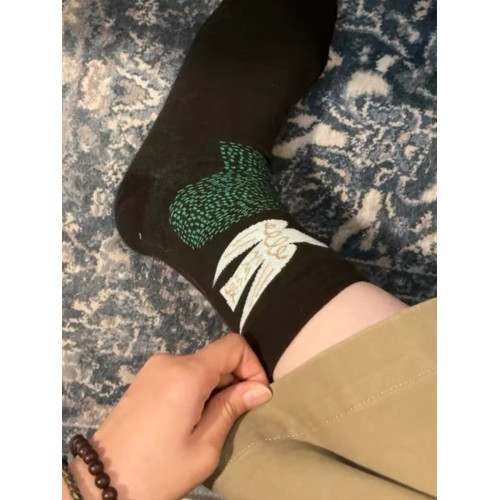 日系皆川明風格小衆文藝多花式女棉混中高筒飛鳥和樹鈴鼓小腿襪子 日系皆川明風格小衆文藝多花式女棉混中高筒飛鳥和樹鈴鼓小腿襪子