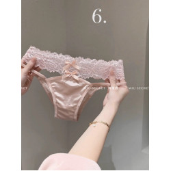 【法式千金】蕾絲內褲女2025新款性感純欲純棉蝴蝶結小仙女套禮盒